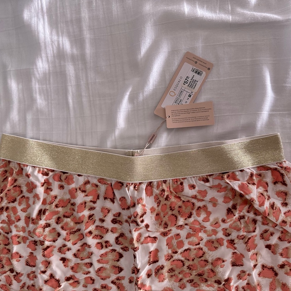 Esqualo Pink Leopard Midi Skirt NWT - Picture 6 of 16